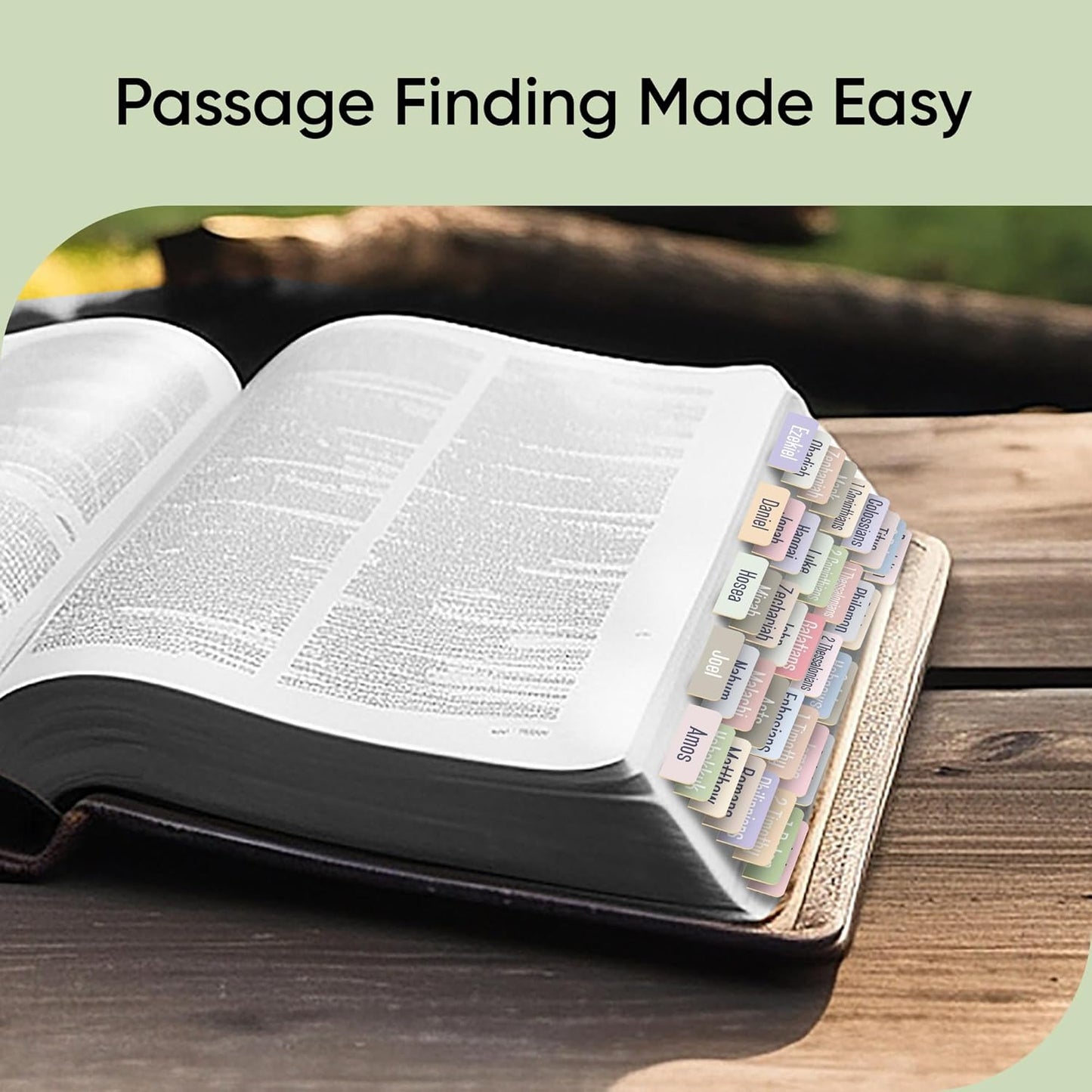 Tab & Verse – Morandi Solid Color Bible Tabs