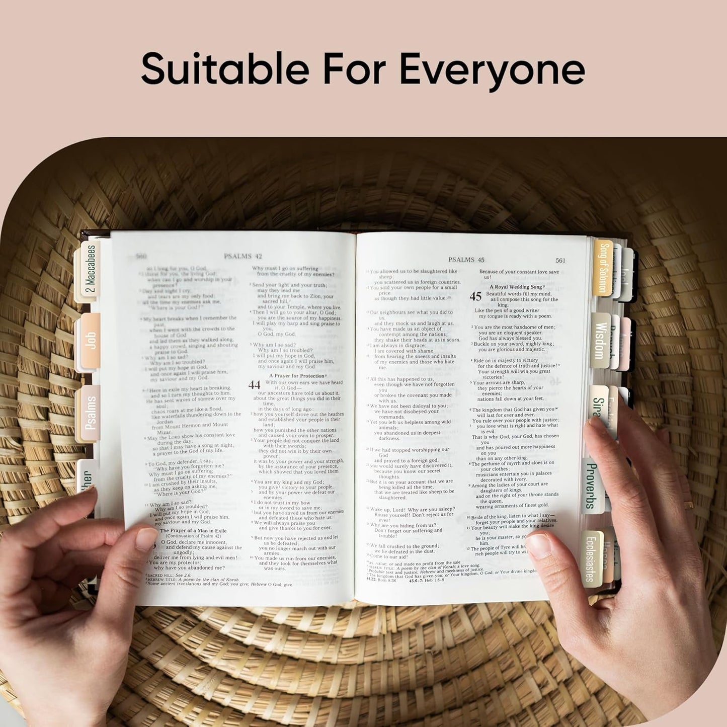 Tab & Verse – Catholic Boho Solid Color Bible Tabs
