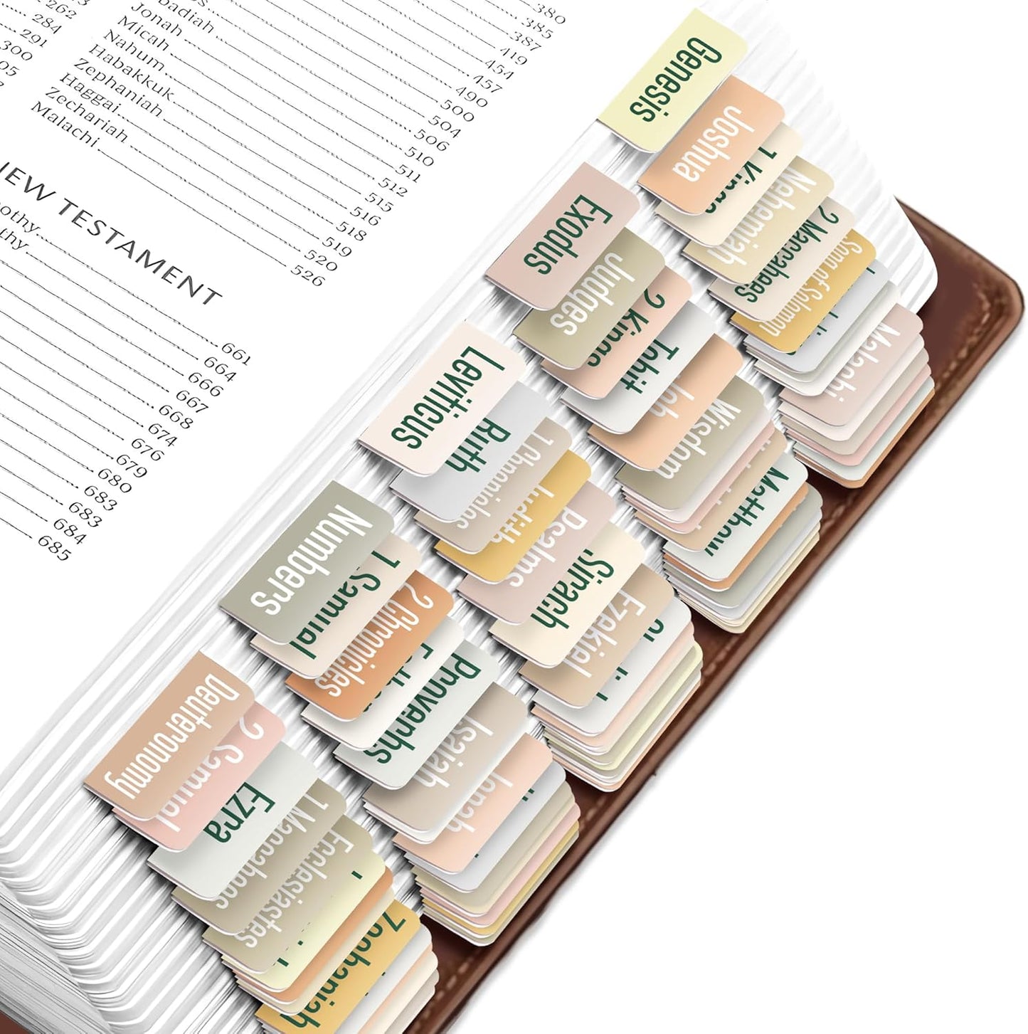 Tab & Verse – Catholic Boho Solid Color Bible Tabs