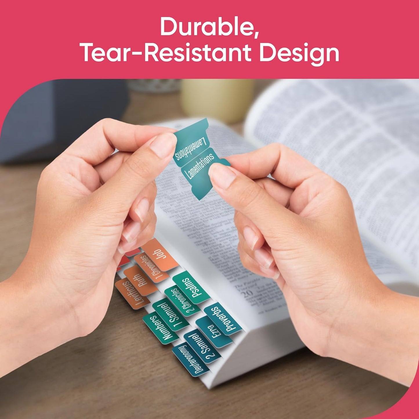 Tab & Verse – Summer Solid Color Bible Tabs