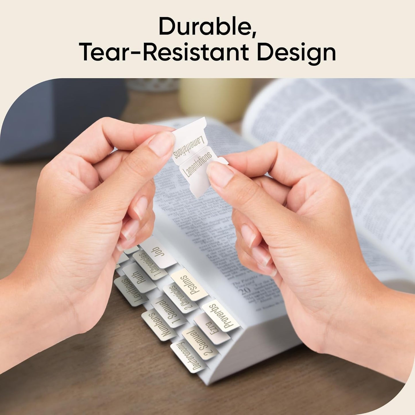 Tab & Verse – Porcelain Solid Color Bible Tabs