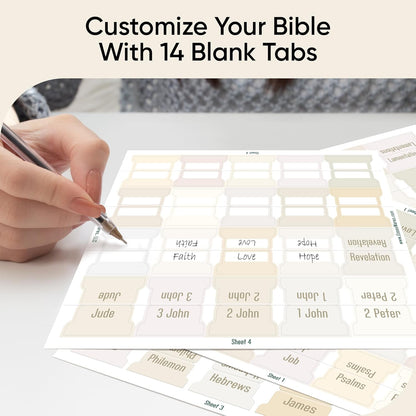 Tab & Verse – Porcelain Solid Color Bible Tabs