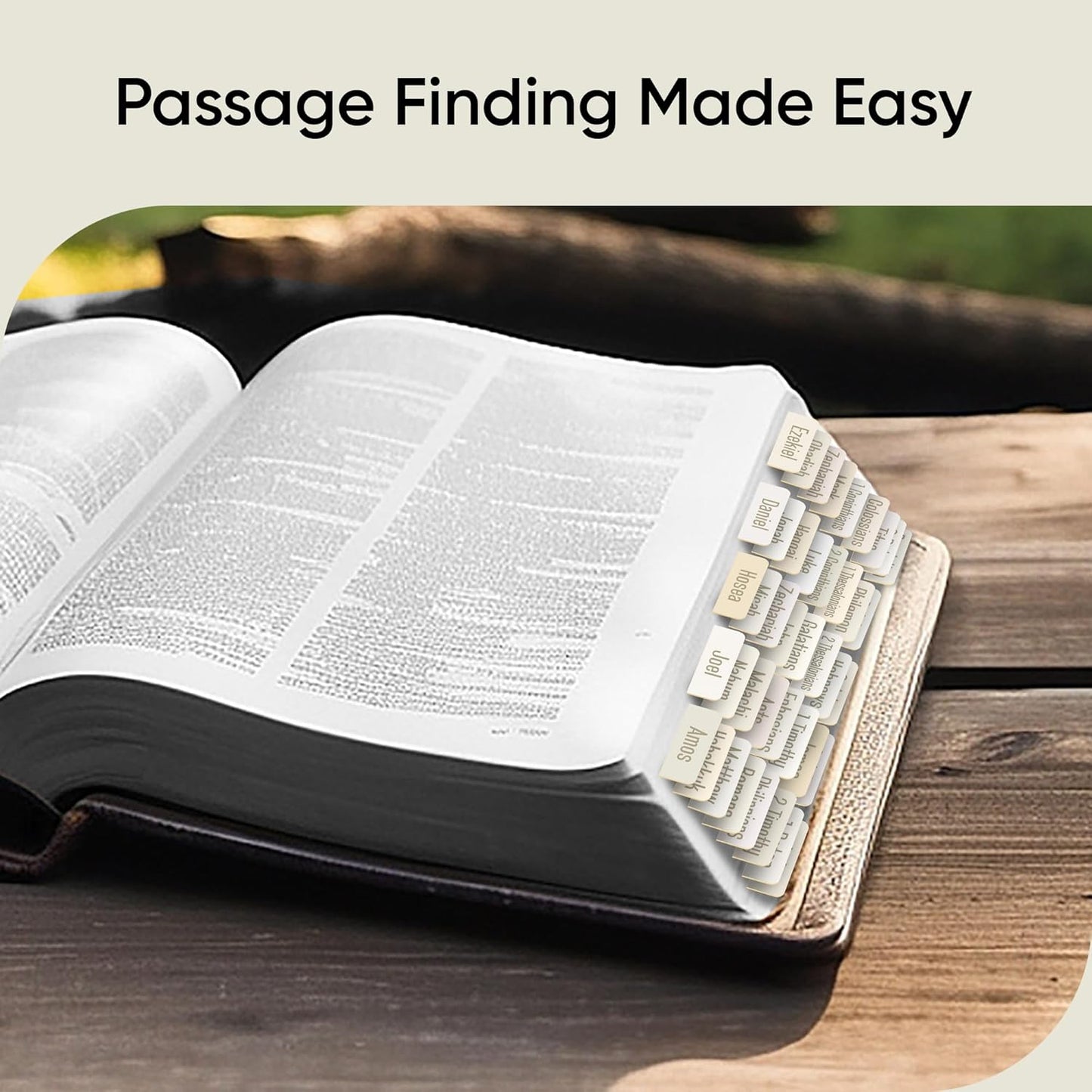 Tab & Verse – Porcelain Solid Color Bible Tabs