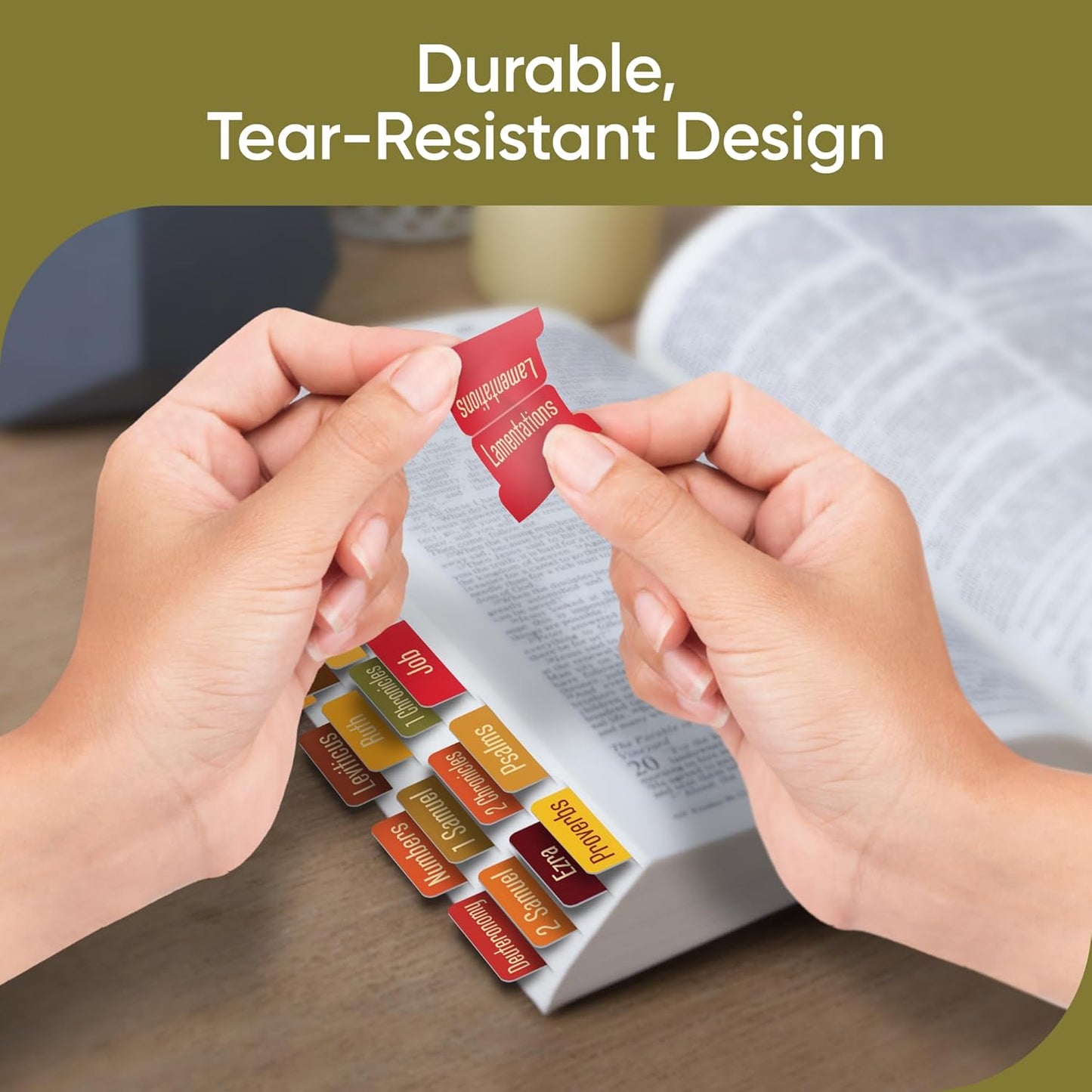 Tab & Verse – Fall Solid Color Bible Tabs