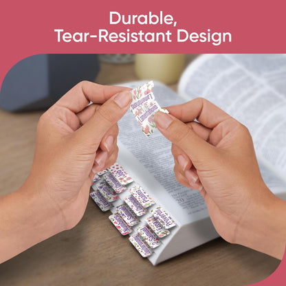 Tab & Verse – Pink & Purple Flowers Bible Tabs