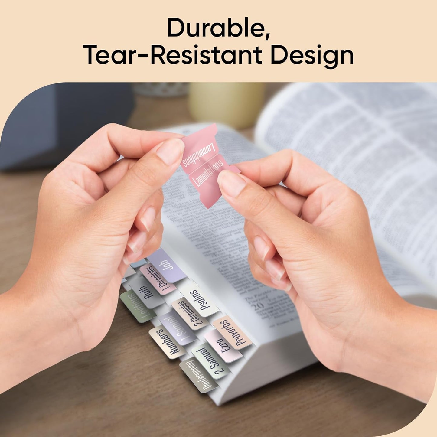 Tab & Verse – Morandi Solid Color Bible Tabs