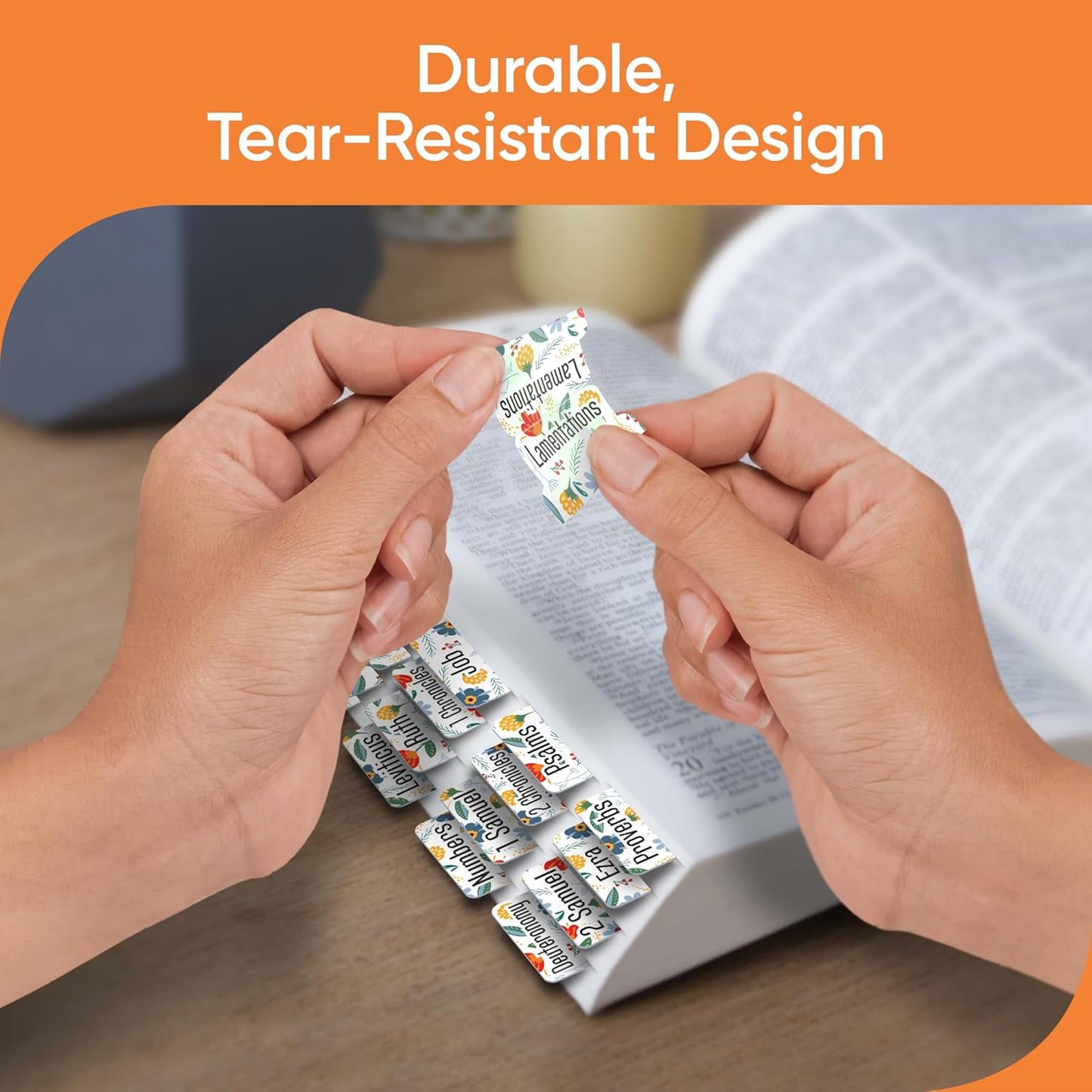 Tab & Verse – Bold Blooms Flower Bible Tabs