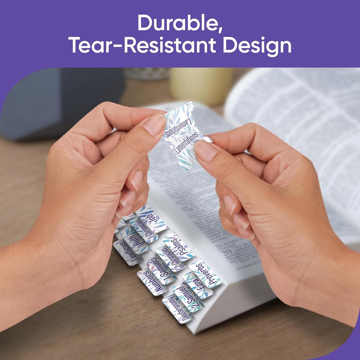 Tab & Verse – Tie-Dye Leaves Bible Tabs
