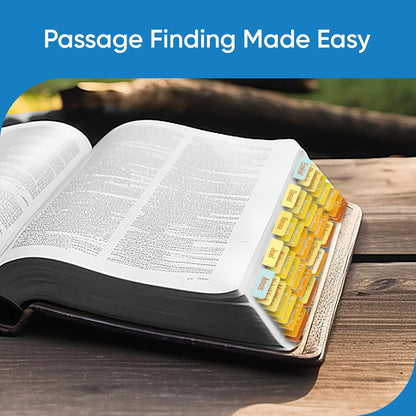 Tab & Verse – Sunrise Solid Color Bible Tabs