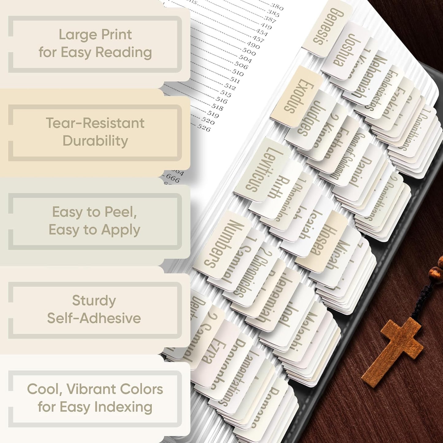 Tab & Verse – Porcelain Solid Color Bible Tabs