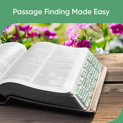 Tab & Verse – Light Green Branches Bible Tabs