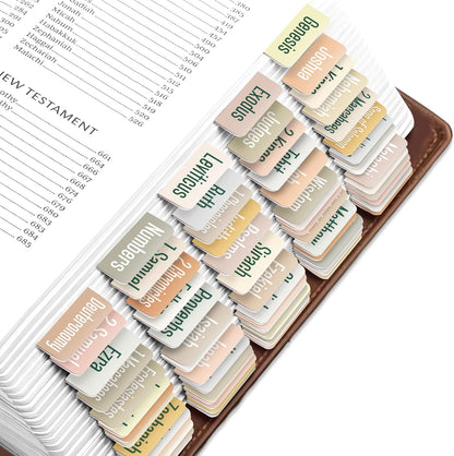 Tab & Verse – Catholic Boho Solid Color Bible Tabs