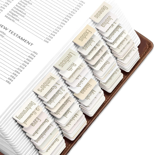Tab & Verse – Porcelain Solid Color Bible Tabs