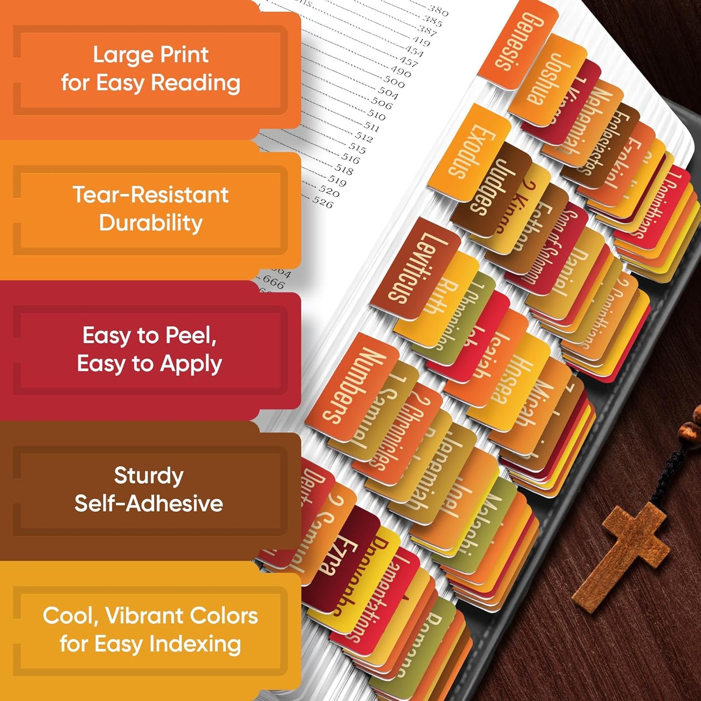 Tab & Verse – Fall Solid Color Bible Tabs