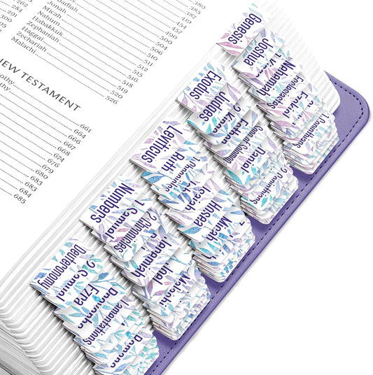 Tab & Verse – Tie-Dye Leaves Bible Tabs