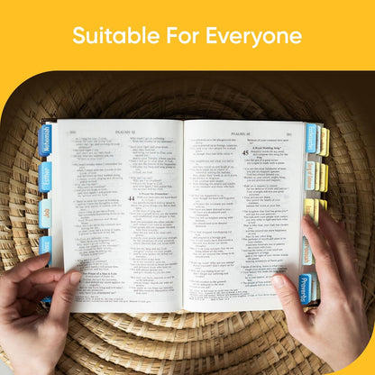 Tab & Verse – Sunrise Solid Color Bible Tabs
