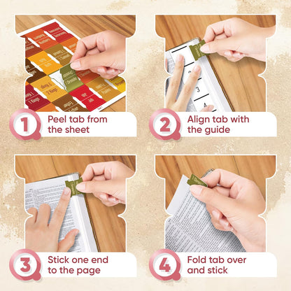 Tab & Verse – Fall Solid Color Bible Tabs