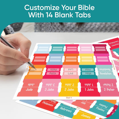 Tab & Verse – Spring Solid Color Bible Tabs