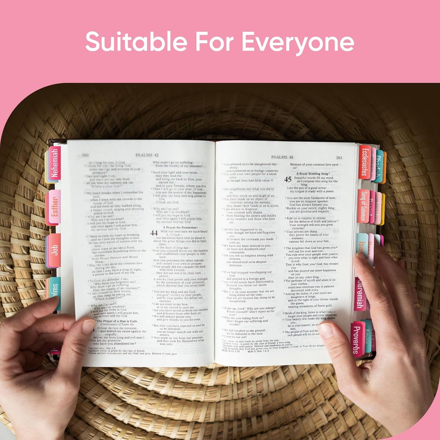 Tab & Verse – Spring Solid Color Bible Tabs