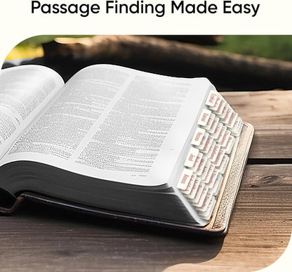 Tab & Verse – Ivory Solid Color Bible Tabs