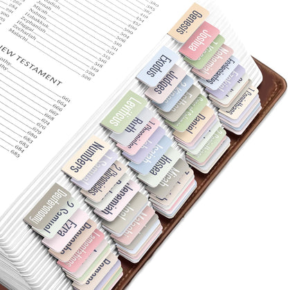 Tab & Verse – Morandi Solid Color Bible Tabs