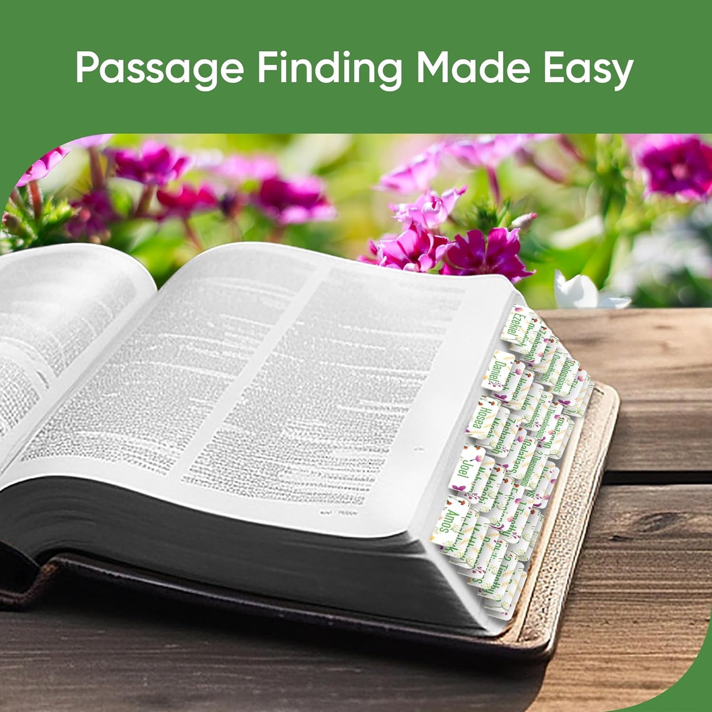 Tab & Verse – Vibrant Wildflowers Flower Bible Tabs
