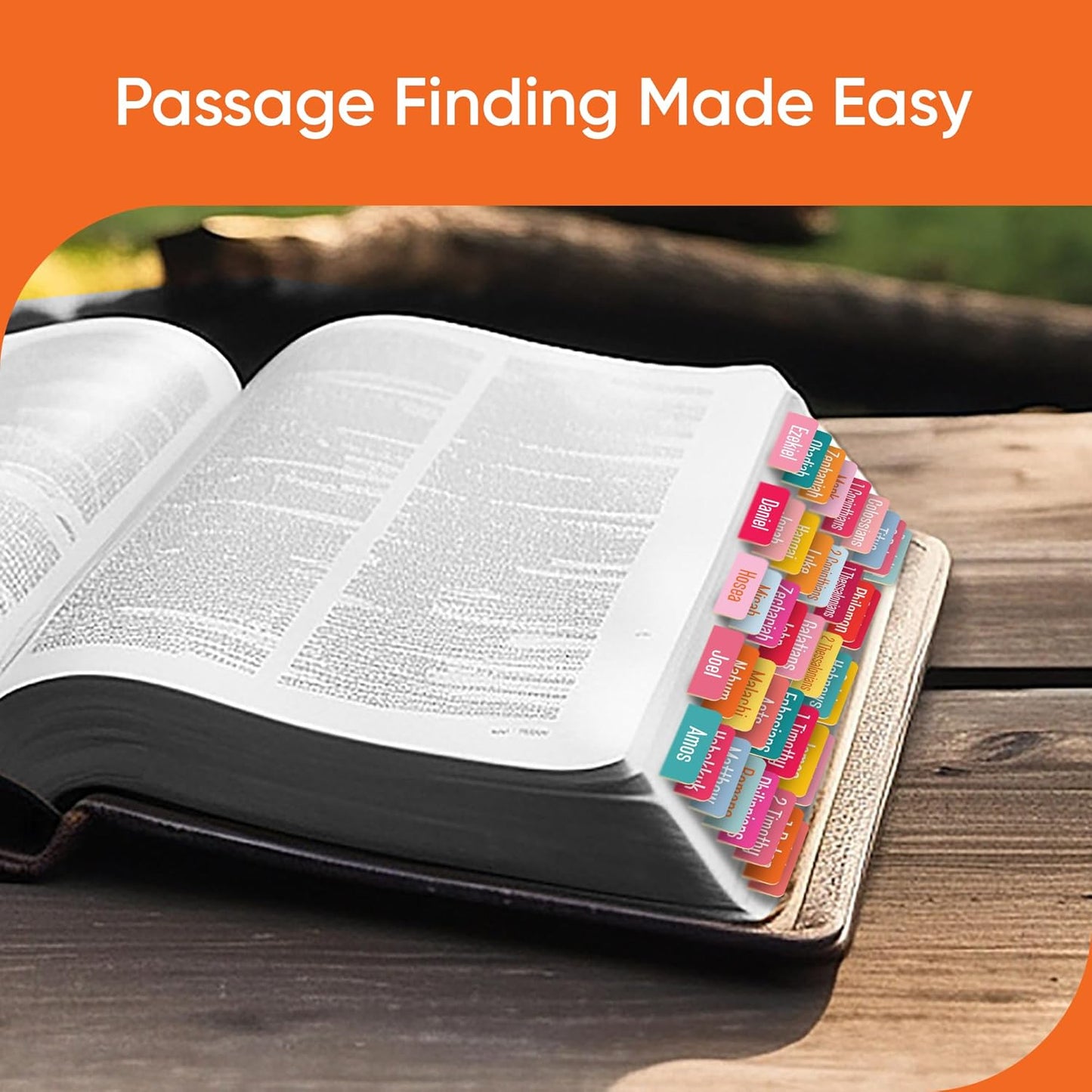 Tab & Verse – Spring Solid Color Bible Tabs
