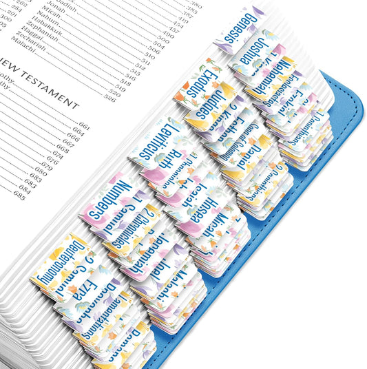 Tab & Verse – Pastel Petals Flower Bible Tabs