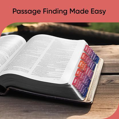 Tab & Verse – Sunset Solid Color Bible Tabs