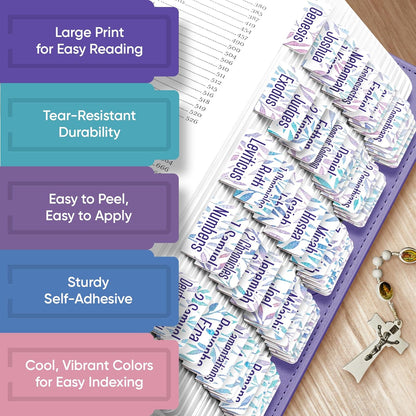 Tab & Verse – Tie-Dye Leaves Bible Tabs