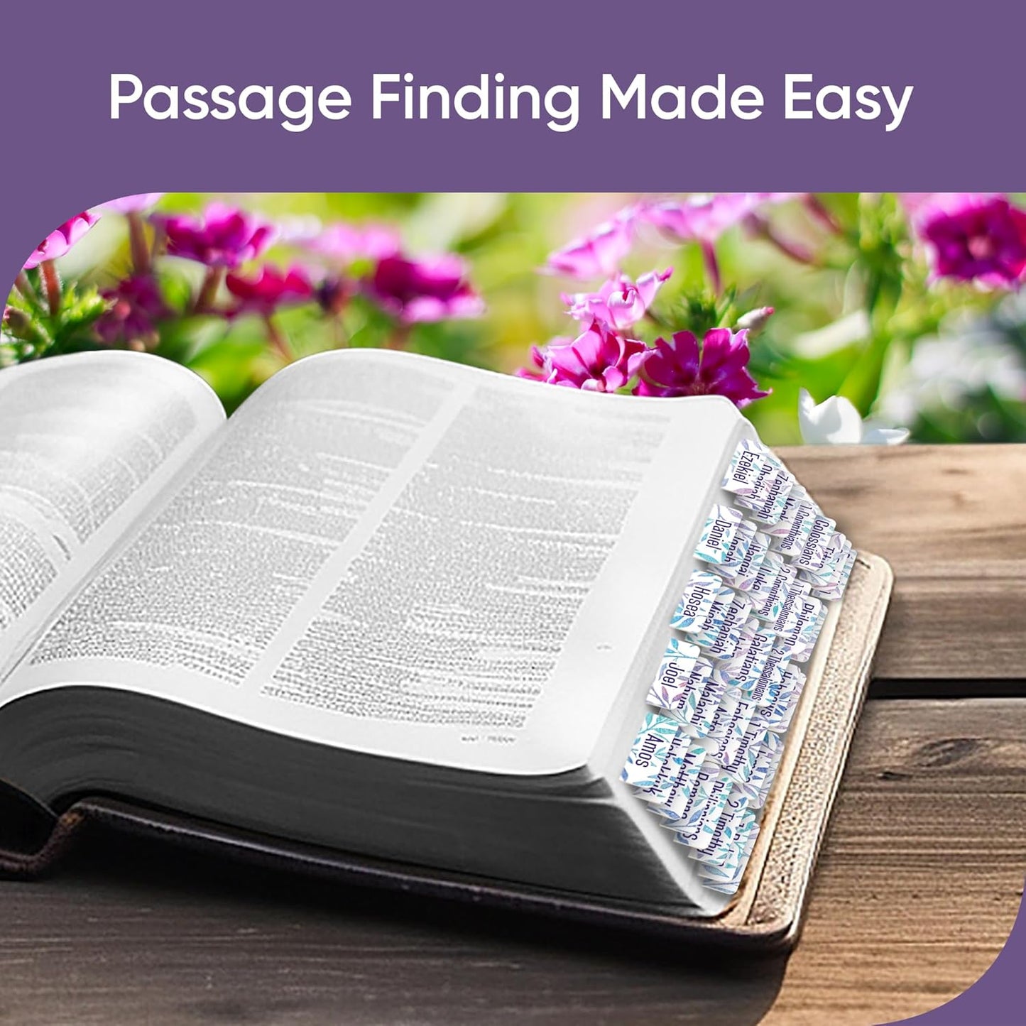 Tab & Verse – Tie-Dye Leaves Bible Tabs