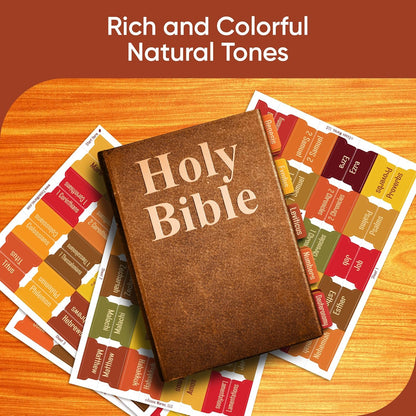 Tab & Verse – Fall Solid Color Bible Tabs