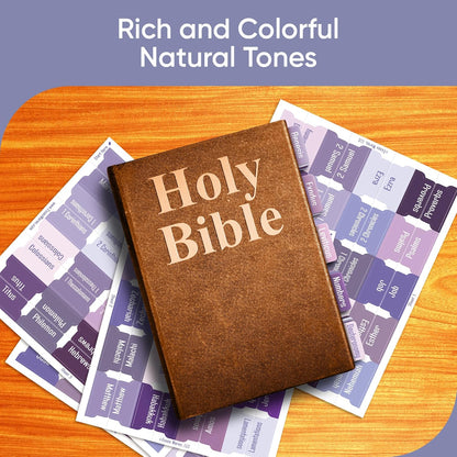 Tab & Verse – Lavender Solid Color Bible Tabs