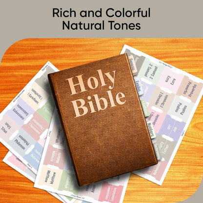 Tab & Verse – Morandi Solid Color Bible Tabs