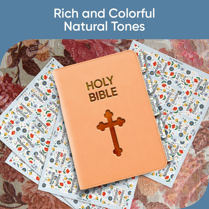 Tab & Verse – Bold Blooms Flower Bible Tabs