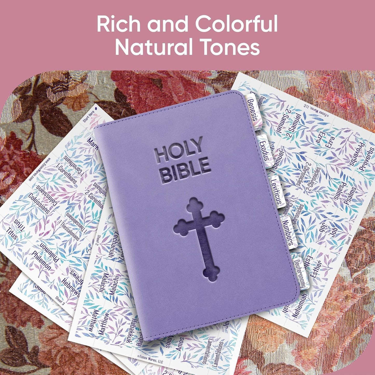 Tab & Verse – Tie-Dye Leaves Bible Tabs