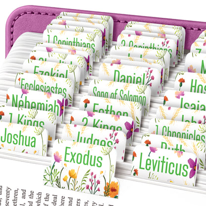 Tab & Verse – Vibrant Wildflowers Flower Bible Tabs