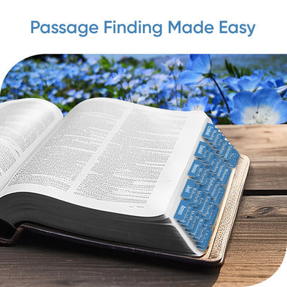 Tab & Verse –  Blue Steel Monochrome Bible Tabs