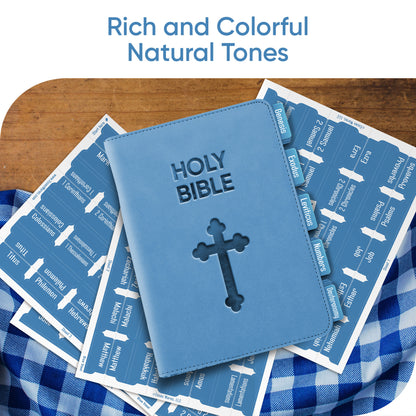 Tab & Verse –  Blue Steel Monochrome Bible Tabs