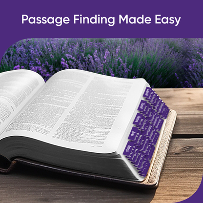 Tab & Verse – Indigo Monochrome Bible Tabs