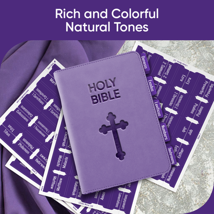 Tab & Verse – Indigo Monochrome Bible Tabs